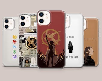 Hunger Games Phone Case Mockingjay Cover for iPhone 17Pro, 16, 15, 14, 13, 12, Samsung S26, S25, S24, S23Fe, A16, A56, Pixel 10, 9Pro, 8A