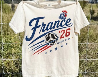 Camiseta de fútbol de Francia 2026, camiseta del orgullo francés, camiseta estilo retro de fútbol, artículos para aficionados de la selección nacional de Francia, camiseta del gallo de fútbol de Francia