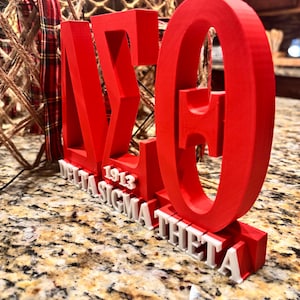 DELTA SIGMA THETA 1913 sign for desk