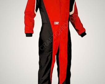 Combinaison de course de karting OMP multicolore niveau 2 + cagoule gratuite | Stock limité | Élite