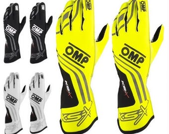 New OMP Kart Racing Gloves | Buy One Get 1 FREE | Lightweight | Pro Grip | Elite
