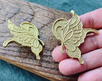 バタフライソリッドブラスドレッサーハンドルプルノブプルハンドル/キッチンキャビネットプルハンドルノブ家具ハードウェアWM1562