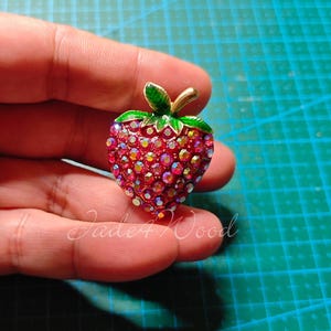 Strawberry Knob Metal Dresser knobs cabinet Dresser Knob Kitchen Cabinet Pull Knob Furniture Handle