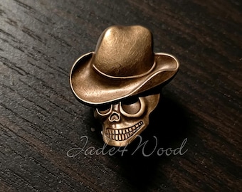 Skull Knob Metal Dresser knobs cabinet Dresser Knob Kitchen Cabinet Pull Knob Furniture Handle