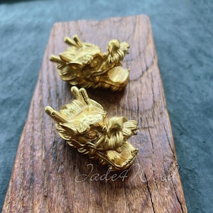 Dragon Solid Brass Cupboard Handle Knob Pull Handle / Kitchen Cabinet Knob Pull Handle Furniture Hardware WM23-126