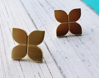 Gold Clover Knauf Schrankgriff Knauf Knauf / Küchenschrank Knauf Zieher Möbelbeschläge WM1815