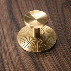 Solid Brass Dresser Handle Pull Knob Pulls Handles / Kitchen Cabinet Pull Handle Knobs Furniture Hardware WM1225