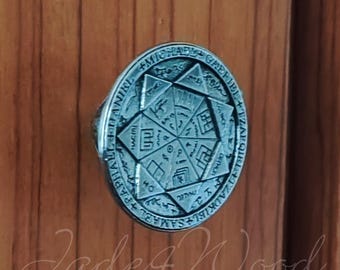 Odin Compass Vintage Silver Knob Cabinet Knob Dresser knobs Funiture Knob pull / Dresser Pull / Cabinet Knob / Furniture Decro