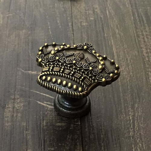 3.75 5 Matte Black Half Circle Pulls Etsy