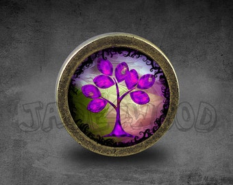 The Tree of Life Cabinet Dresser Knob pull / Dresser Pull / Cabinet Knob / Furniture Knob
