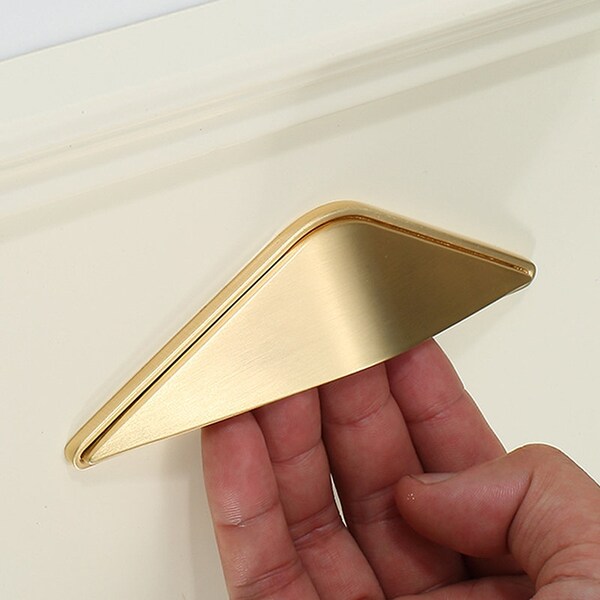 Triangle Drawer Pull Etsy