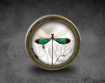 Dragonfly Cabinet Dresser Knob pull / Dresser Pull / Cabinet Knob / Furniture Knob