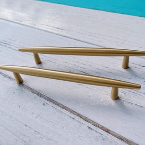 6.3" 5" 3.75" Solid Brass Cupboard Handle Knob Pull Handle / Cabinet Knob Pull Handle Furniture Hardware WM23-023