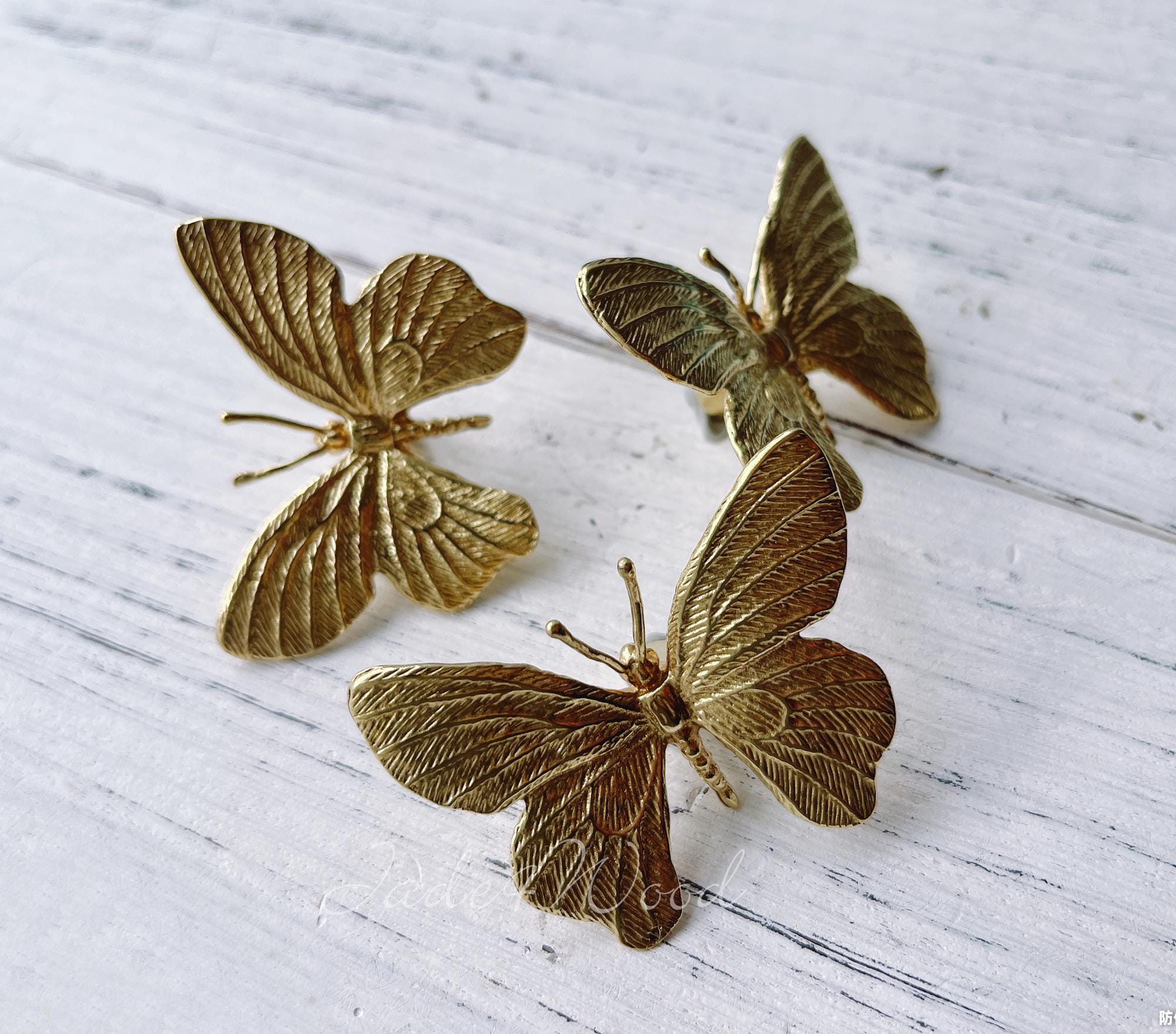 Gold Animal Cabinet Knobs | Metal Brass Cupboard Door Handles, Drawer Pulls