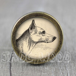 Dog Cabinet Dresser Knob pull / Dresser Pull / Cabinet Knob / Furniture Knob pull