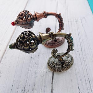 A Piece Flower Wall Hook Curtain Hook Curtain Tieback Hook Decorative Hooks Home Decor Coat Hanger CLG010