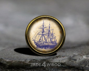 Nautic Glas Cabochon Möbelknopf Kommode Knöpfe Kommode Pull Möbelknöpfe