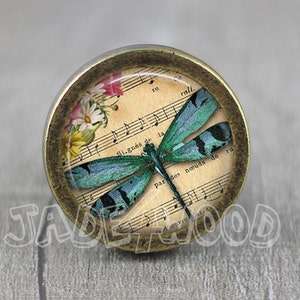 Dragonfly Cabinet Dresser Knob pull / Dresser Pull / Cabinet Knob / Furniture Knob