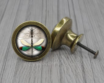 Dragonfly byråknopp / Byråhandtag / Skåpknopp / Möbelknopp