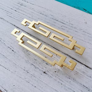 2.5&quot;  3.75&quot; Gold Handle Dresser Pull Pull /  Cabinet Handle Door Pull Dresser Knob Furniture Hardware WM1840
