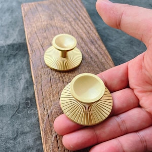 Solid Brass Dresser Handle Pull Knob Pull Handle / Kitchen Cabinet Pull Handle Knob Furniture Hardware WM1225