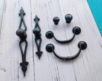 Waziaqoc 20 Mini Tiradores Vintage, Tirador De Cajón De Bronce De Aleación De Zinc Antiguo Mini Manijas Decorativas Para Armario, Cajón, Tocador, Joyero