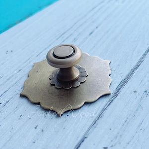 Solid Brass Chinese Style Cabinet Knob Dresser Knob / Kitchen Cabinet Pull Knob Furniture Hardware WM1024
