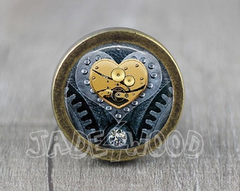 Pomello per cassettiera in stile Steampunk / Pomello per cassettiera / Pomello per armadietto / Pomello per mobili