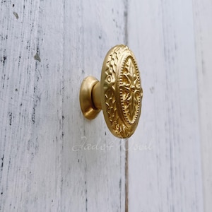 Solid Brass Dresser Handle Pull Knob Pull Handle / Kitchen Cabinet Pull Handle Knob Furniture Hardware WM1712