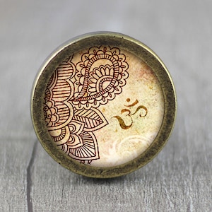 ZEN - Handmade Vintage Bronze Dresser knobs cabinet  Dresser Knob / Dresser Pull / Cabinet Knob / Furniture Knob