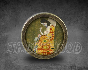 Gustav Klimt - Handmade Vintage Bronze Dresser knobs cabinet Dresser Knob pull