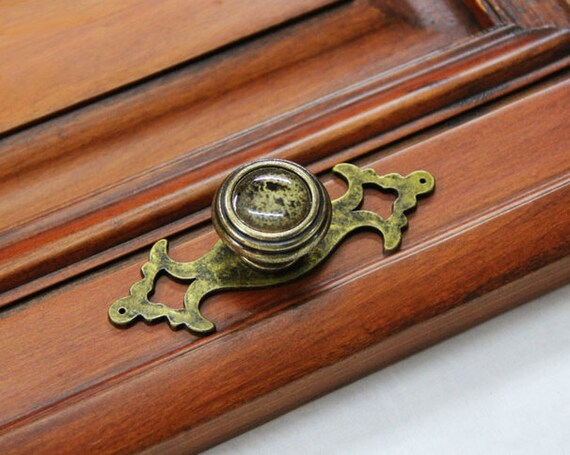 Antique Bronze Shabby Chic Backplate Dresser Drawer Pulls - Shabby Chic Kitchen Door Handles Antique Bronze Shabby Chic Backplate Dresser Drawer Pulls - Shabby Chic Kitchen Door Handles