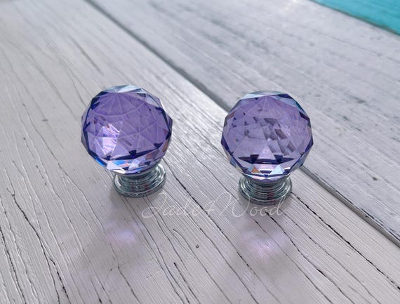fitted lace wedding dress AMETHYST GLASS CRYSTAL DOOR KNOB SET  Lots of Furniture