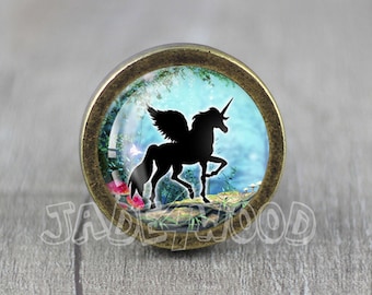 Licorne Cabinet commode boutons tirer / Pull commode / Cabinet boutons / boutons de meubles