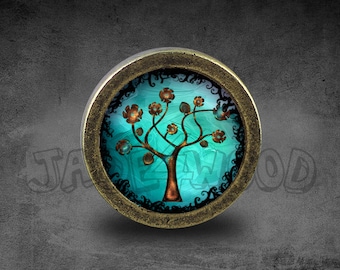 The Tree of Life Cabinet Dresser Knob pull / Dresser Pull / Cabinet Knob / Furniture Knob