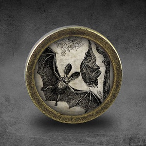 Bat - Handmade Vintage Bronze Dresser knobs cabinet Dresser Knob