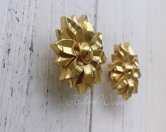 Sun Solid Brass Dresser Handle Pull Knob Pull Handle / Kitchen Cabinet Pull Handle Knob Furniture Hardware WM1751