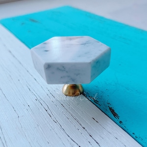 Stone Knob Solid Brass Dresser knobs cabinet Dresser Knob / Dresser Pull / Cabinet Knob / Furniture Knob WM1760