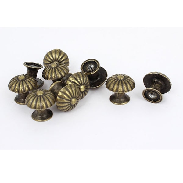 4pcs Antique Bronze Mini Pull Handle Door Knob Pull Knob Pulls Handles /Mini Cabinet Pull Handle Knobs Furniture Hardware MB008