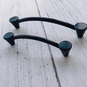 5&quot; 3.75&quot; Black Handle Pull Knob Black Pull Handle / Kitchen Cabinet Pull Handle Knob Furniture Hardware DR017