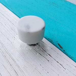 Stone Round Knob Drawer Knob Dresser Knob Ceramic Knob Pull Handle Antique Bronze Furniture Hardware WM1788