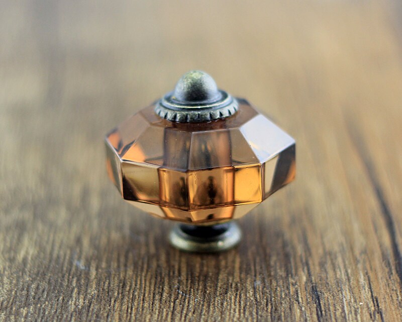 Acrylic Crystal Glass Dresser Knobs / Drawer Knobs Pulls Etsy