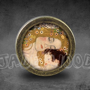 Gustav Klimt Cabinet Dresser Knob pull / Dresser Pull / Cabinet Knob / Furniture Knob