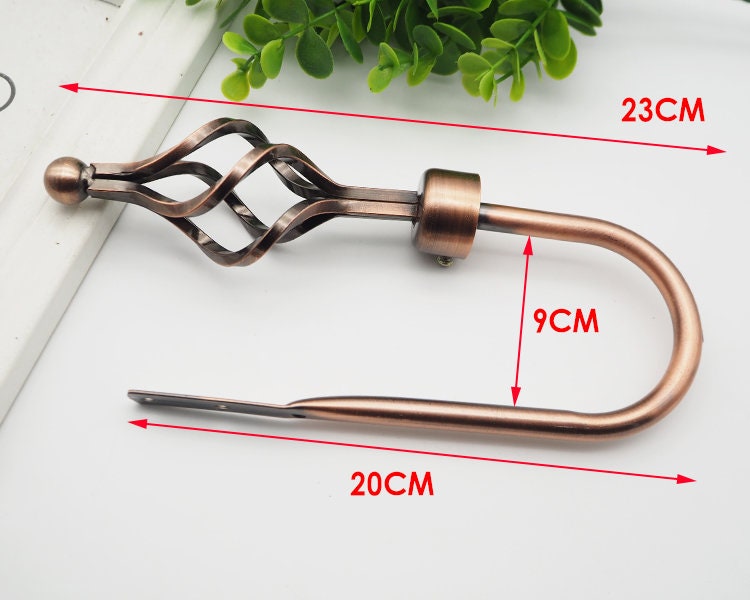 Un par de cortina gancho cortina gancho decorativo ganchos de | Etsy