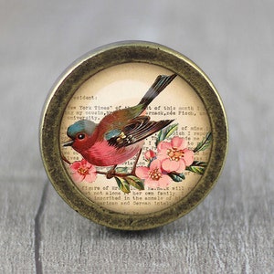 Bird Cabinet Dresser Knob pull / Dresser Pull / Cabinet Knob / Furniture Knob