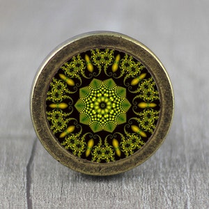 Kaleydoscop - Handmade Vintage Bronze Dresser knobs cabinet  Dresser Knob