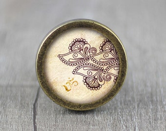 ZEN Cabinet Dresser Knob pull / Dresser Pull / Cabinet Knob / Furniture Knob