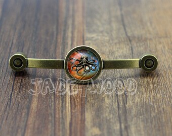 Steampunk Oktopus - Vintage Bronze Möbelgriff Schrank Pull Möbelknauf Hardware