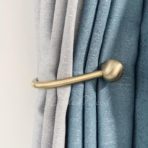 A Pair Curtain Hook Curtain Tieback Hook Decorative Hooks Home Decor Coat Hanger Curtains Hardware CLG002