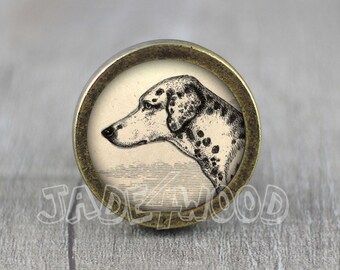 Dog Photo Glass Cabochon Vintage Dresser knobs cabinet Drawer Knob pull Cabinet Pull
